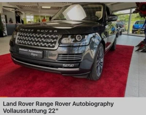 ich verkaufe meinen land range rover autobipgraphi erstzulassun 12/2016 - Bild 1 von 2