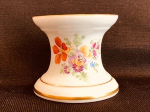 Hochst Stiefmütterchen Kerzenständer handbemalt Porzellan Neu - Bild 1 von 11