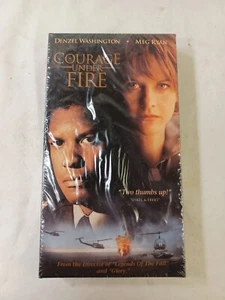 Courage Under Fire Sealed VHS Denzel Washington Meg Ryan - Picture 1 of 7