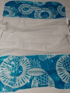 Waterlife 4-in-1 Pool Hammock Inflatable Lounge Chair Float Water Light Blue New - Picture 1 of 9
