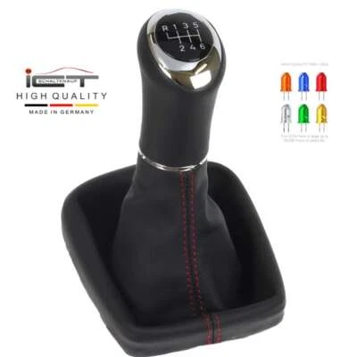 Pomo cambio Ford Galaxy Seat Alhambra VW Sharan 1 tipo 7M LED costura roja C41 Foto 1 de 4