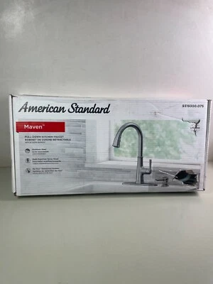 Grifo de cocina extraíble American Standard Maven en acero inoxidable 9319300.075 Foto 1 de 4