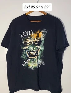 WWE Bray Wyatt/Onkel Howdy 2XL schwarz T-Shirt offiziell lizenziert - Bild 1 von 4