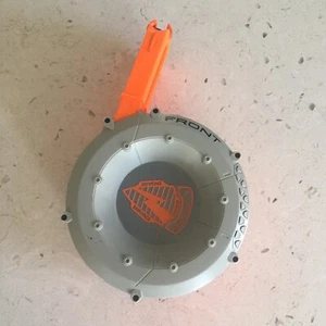 NERF N-Strike Raider Rapid Fire CS Dart Drum Round Magazine Ammo Clip - Picture 1 of 6