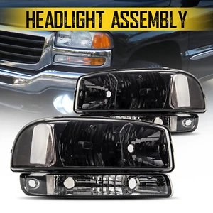 KAC Headlight Assembly For 1999-2006 GMC Sierra 2000-2006 Yukon OE Plug and Play - Picture 1 of 12