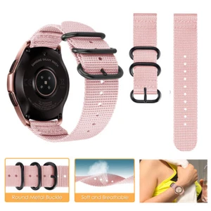 For Samsung Galaxy Watch 42mm SM-R810/ Gear S2 Classic Soft Nylon Band Strap - Picture 1 of 11