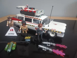 Playmobil 70170 Cazafantasmas Ecto 1a Coche Con Luces Usado. - Imagen 1 de 5