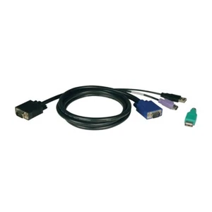 Tripp Lite P780-010 Kit KVM PS2 e USB 2-in-1 per switch KVM serie B042 - Foto 1 di 1