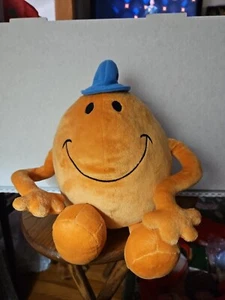 Mr. Men and Little Miss Mr Tickle Orange Plush Stuffed Toy 13" - Picture 1 of 7