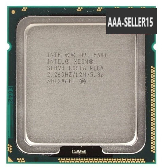 Intel Xeon L5640 2.13GHz 6-Core 12M LGA1366 Server CPU Processor SLBVD 60W - Image 1 of 1