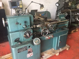 CVA 1A TOOLROOM LATHE WITH ANILAM DRO AND 5C COLLET ADAPTOR - Picture 1 of 5
