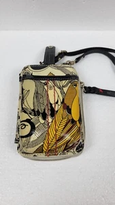 Organizador de billetera Sakroots para mujer con cremallera estampado pequeño en la naturaleza - Imagen 1 de 11