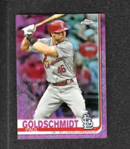 Paul Goldschmidt 2019 Topps Chrome Pink Refractor #139 NY Yankees Cardinals - Bild 1 von 2