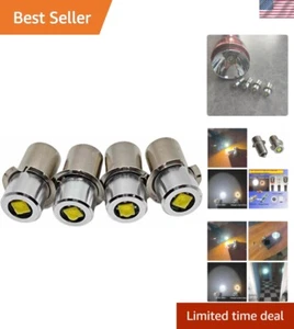 Energy-Efficient P13.5S PR2 3W LED Bulbs - 4 Pack for Bright Conversion (6000K) - Picture 1 of 9