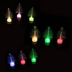 Mini Color Changing Christmas Xmas Tree LED Light Lamp Home Party Decoration New - Picture 1 of 9
