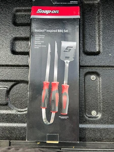 Official Snap On Instinct Tool Inspired Handle BBQ Set SPPO2B2023 New In Box - Picture 1 of 2