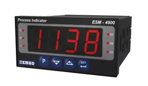 ESM-4900 EMKO Prozessindikator Pt100 L J K R S T B E N C 0-50 mV 0-10 V 0/4-20mA - Bild 1 von 1