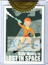 LOST IN SPACE ARCHIVES SERIES 2 CHARACTER ART BILL MUMY AS WILL AUTOGRAPH