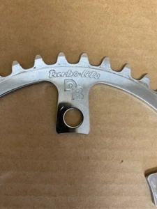 Sugino 44T Diamondback Turbo-Lite chrome plated vintage bmx chainring GT04233 - Picture 1 of 7