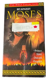 VHS MOSES DIE BIBEL SAMMLUNG 1996 NEU BEN KINGSLEY CHRISTLICHER PROPHET 2 BÄNDER - Bild 1 von 5