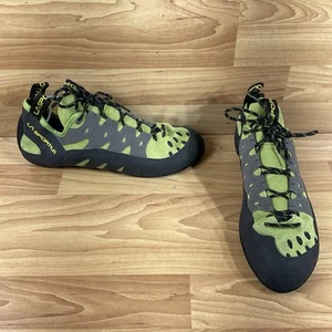 La Sportiva Tarantulace Herren Kletterschuhe Größe 13 Kiwigrün Grau Schwarz - Bild 1 von 12
