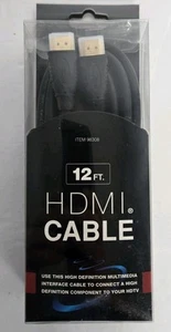 Universal HDMI Cable 12 Ft New And Sealed - Picture 1 of 4