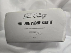 DEPARTMENT 56 The Original Snow VILLAGE PHONE BOTH #54291 Dept. 56 - Bild 1 von 2