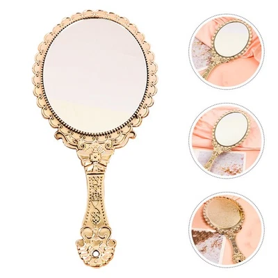  Self Haircut Mirror Hand Mirrors with Handle Decorative Handheld - Image 1 of 4