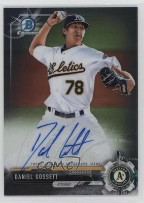 2017 Bowman Chrome Prospect Auto Daniel Gossett #CPA-DG Auto - Image 1 of 2