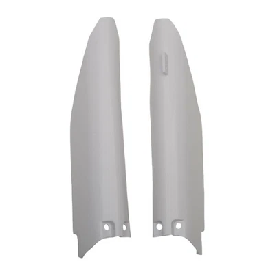 Conjunto de tampa de garfo inferior Acerbis branca para Suzuki RM125 2004-2006 - Imagem 1 de 2