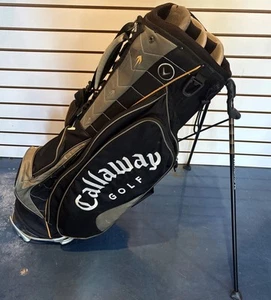 Callaway Golf Warbird X Stand 7-Way Golf Bag Black Gray w/Strap Read Description - Picture 1 of 4