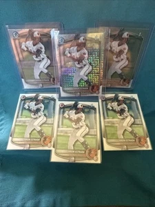 2025 Bowman Aron Estrada Lot of 6 Chrome, Mojo, Paper BCP-33 Baltimore Orioles - Bild 1 von 21