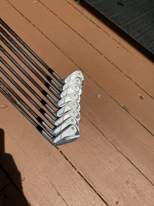 TaylorMade P-7CB Forged Irons 3-Pw 8 piece set -less than 1 year old - Picture 1 of 16