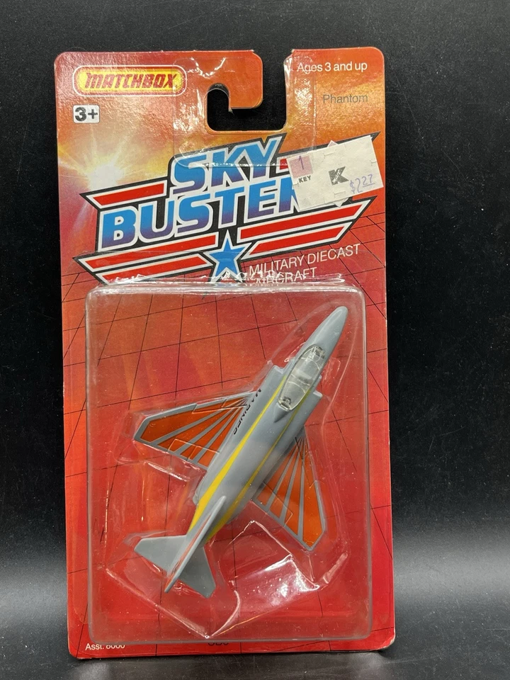 1988 Matchbox Sky Busters Mig21 Military Diecast Aircraft Jet