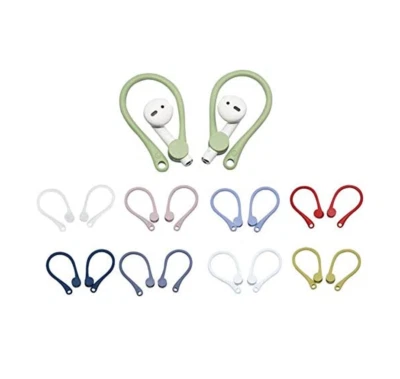 Zotech 9 pares de ganchos antideslizantes para Airpods 1, 2 y Airpods Pro (paquete de colores) Foto 1 de 4