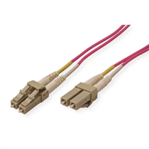 LWL-Kabel 50/125µm OM4, LC/LC, violett, 1 m - Bild 1 von 1