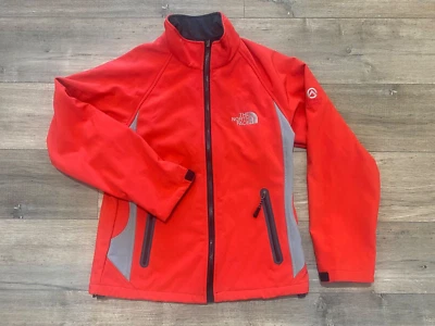 The North Face Summit Series Jacket Full Zip Mens Size S Red Silver Fleece Lined - Image 1 of 4