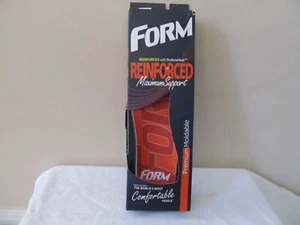 FORM Maximum Support Thick Cushion Moldable Insole Insert F Men 7-7.5 W 8.5-9 - Picture 1 of 4