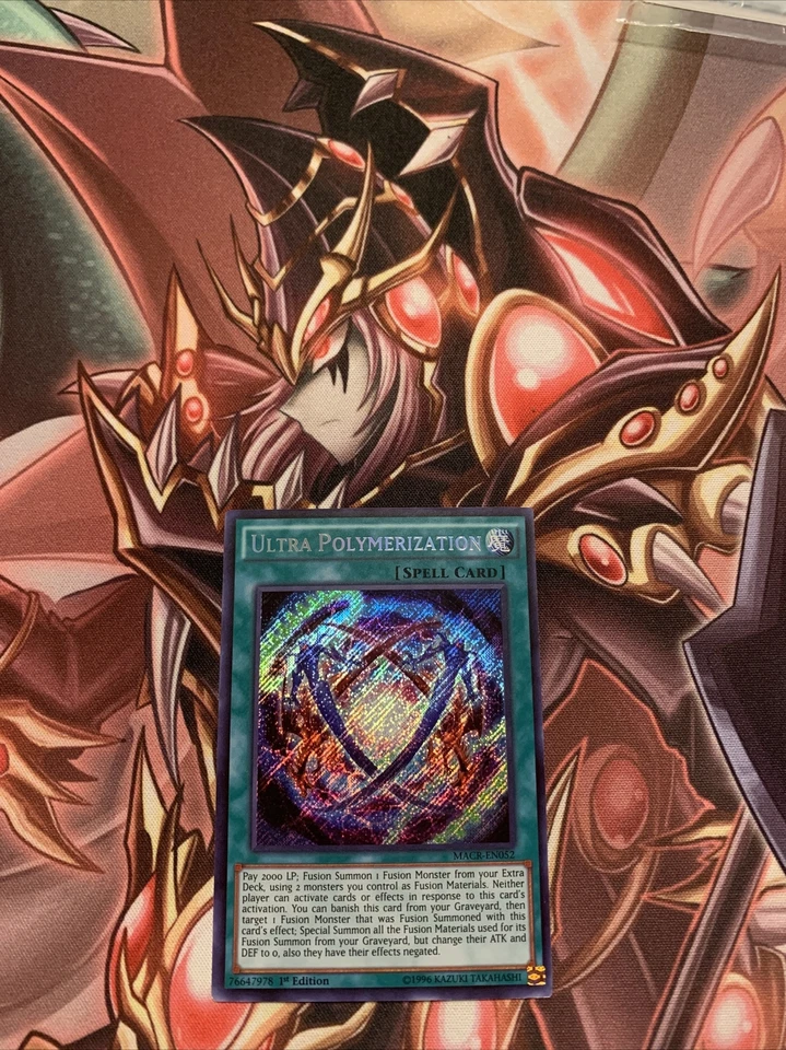 Yugioh Ultra Polymerization MACR-EN052 Secret Rare 1st Ed NM - Image 1 of 1