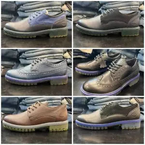TIMBERLAND UOMO NUOVE SCARPE IN PELLE CASUAL LIFESTYLE STIVALI OXFORD PREZZO AL PUBBLICO 189 $ - Foto 1 di 20