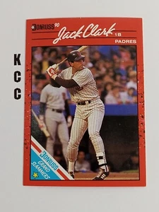 1990 Donruss Baseball Grand Slammers #11 Jack Clark San Diego Padres - Picture 1 of 2