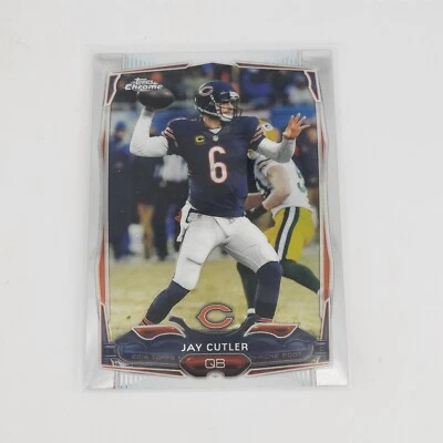 2014 Topps Chrome Football  #58 Jay Cutler Chicago Bears - Image 1 of 2