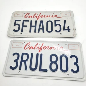 Placa de licencia vintage de California CA 3RUL803 regla de rumores abogado personalizado - Imagen 1 de 4