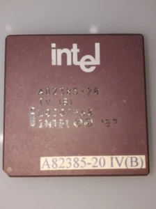 A82385-20 IV (B) INTEL A82385 CACHE CONT 32-BIT GOLD PGA - Bild 1 von 1