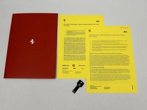 FERRARI 499P HYPER CAR LE MANS WEC AF CORSE INTRODUCTION PRESS FOLDER | BROCHURE - Picture 1 of 7