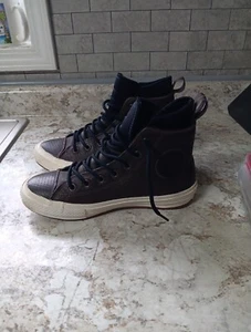 Converse All Star Chuck Taylor II Waterproof Brown Leather  Mens 5.5  Womens 7.5 - Picture 1 of 8