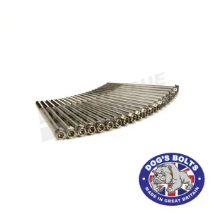 Drilled M6 95mm Stainless Steel Hex Head Bolts x 20 - Picture 1 of 3