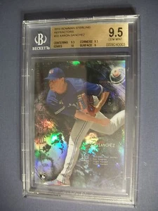 AARON SANCHEZ 2014 Bowman Sterling Refractors #33 BGS GEM MINT 9.5 Blue Jays RC - Picture 1 of 1