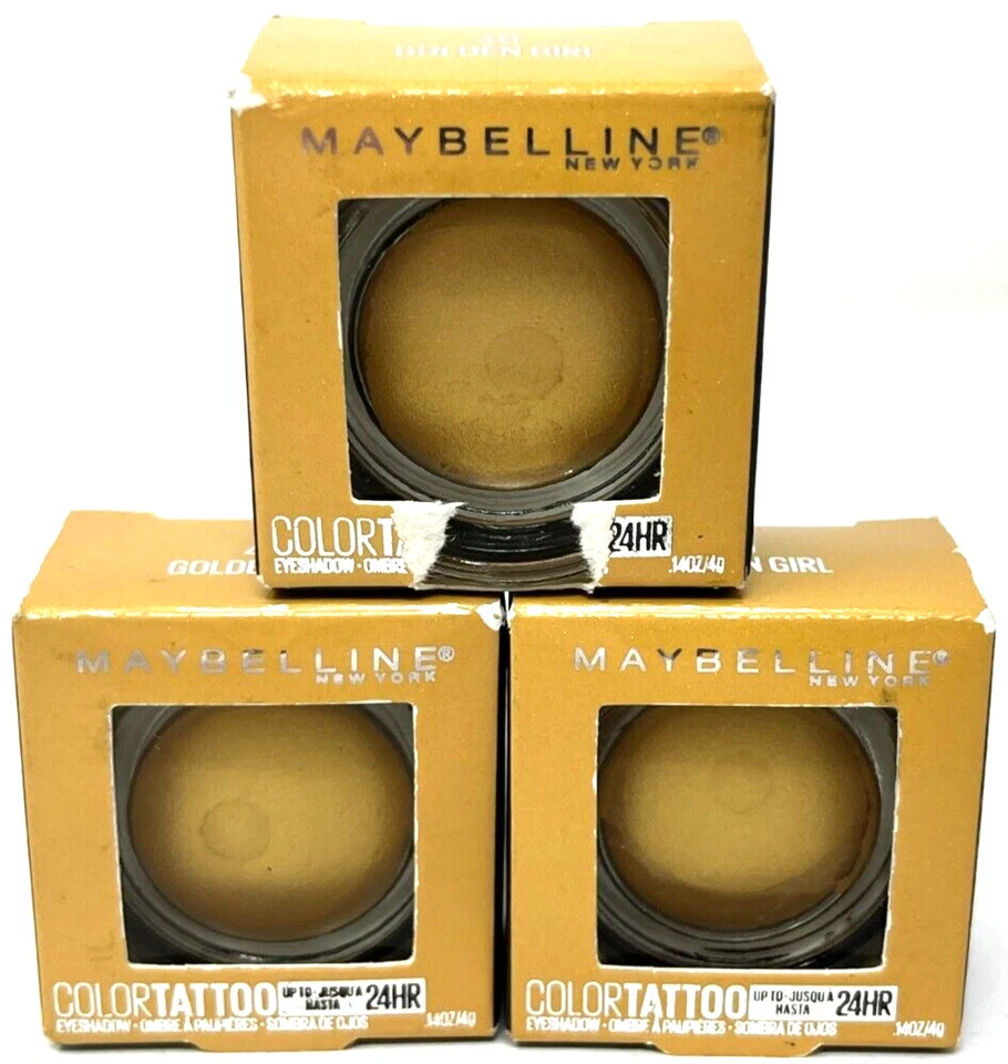 Maybelline Color Tattoo up to 24hr Longwear Cream Eyeshadow 40 Golden Girl