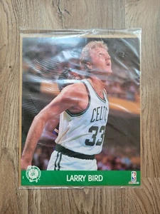1990-91 Hoops Larry Bird Boston Celtics Glossy Action Photo 8x10 Factory Sealed - Picture 1 of 4